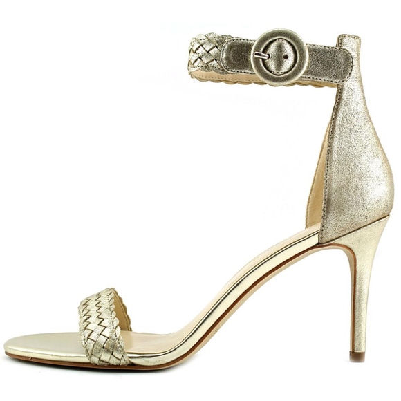 Marc Fisher Shoes - NIB MARC FISHER BRAELIN ANKLE GOLD PUMPS